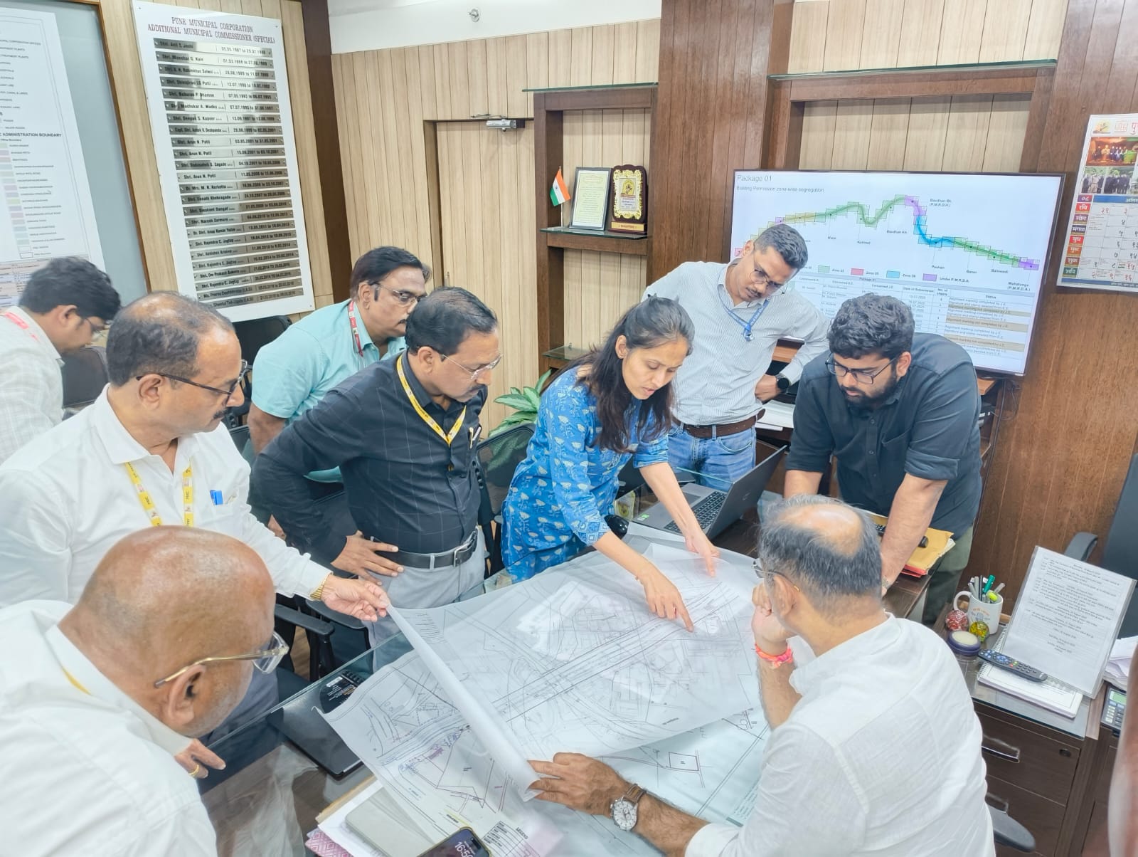 Project update Meeting at PMC