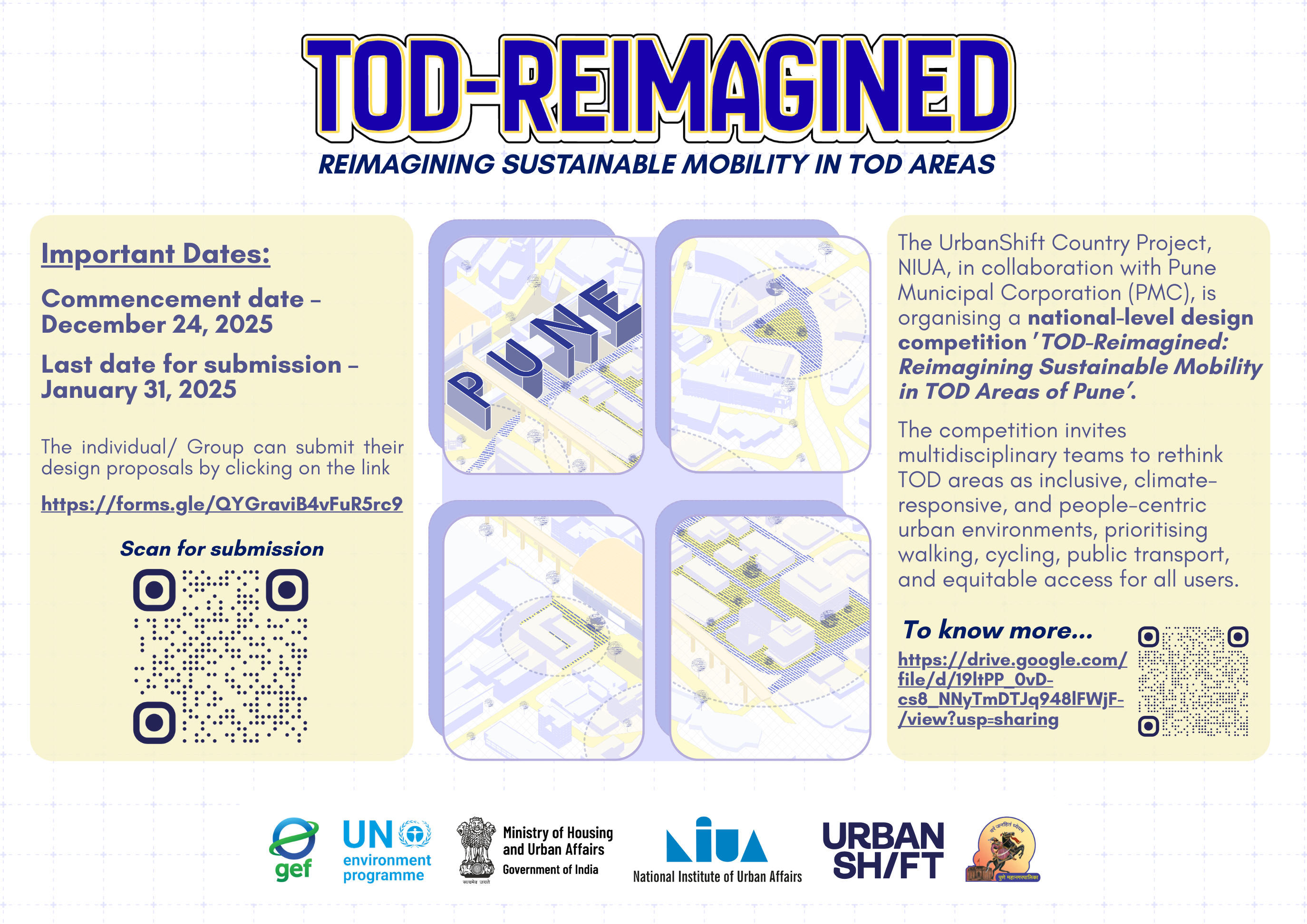 TOD Reimagined – National-level design competition